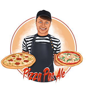 Pizza pas Ale logotipas